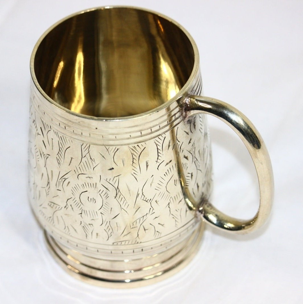 Bronze Beer Mug Decor Samaghri