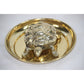 Decorated Brass Tortoise Decor-Samaghri