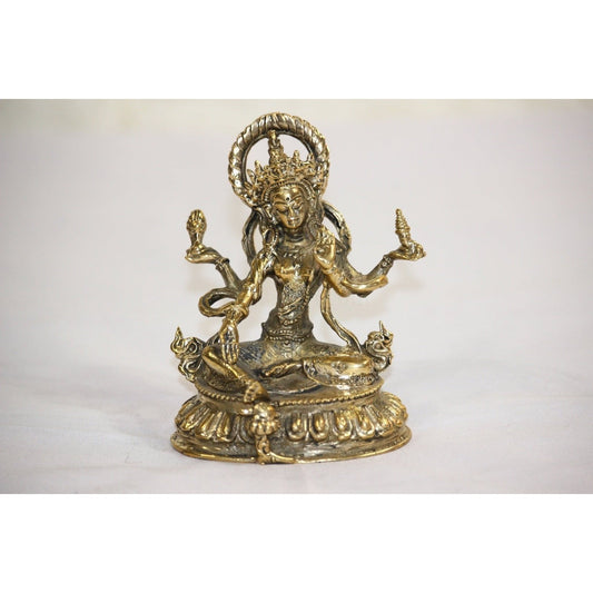 Metal Dancing Shiva / Nataraja Statue for Home Decor - Gold Plated Sho –  Mangal Fashions
