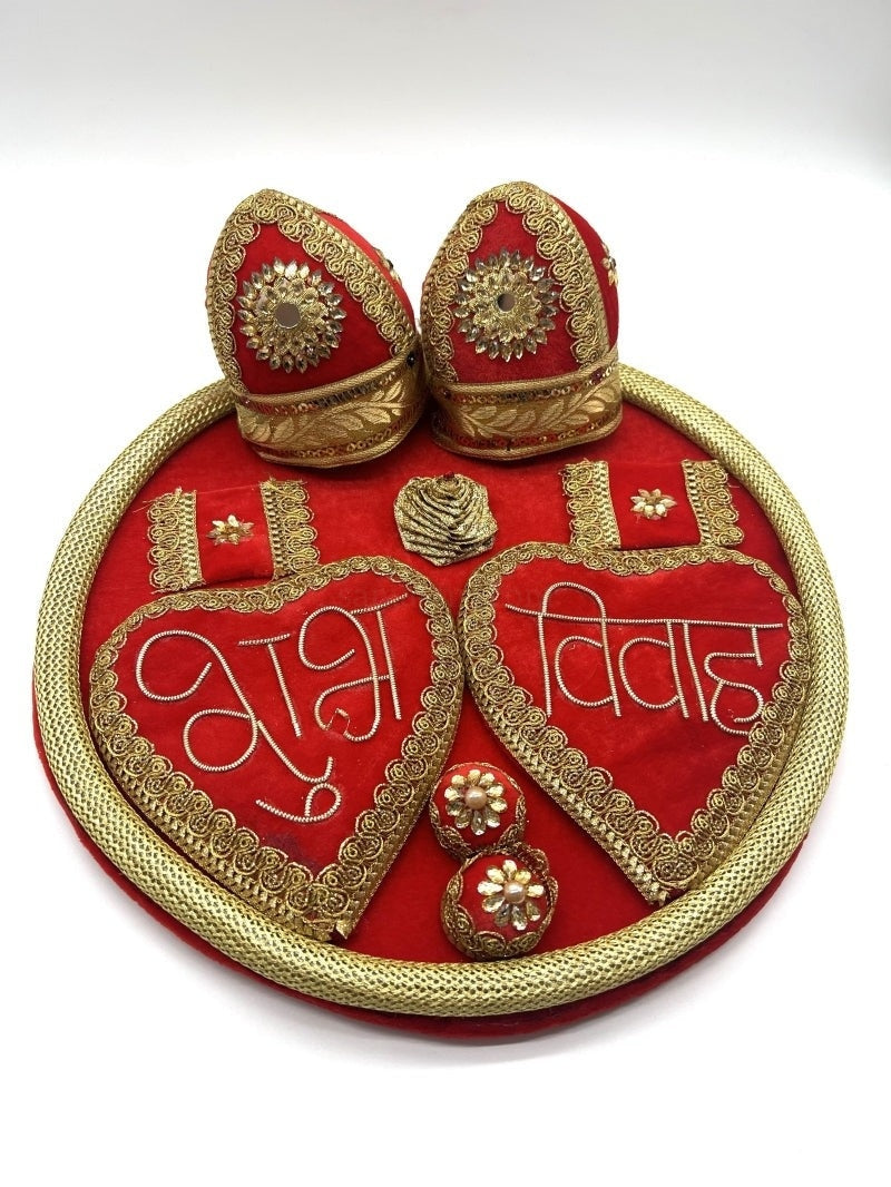 Nariwal Supari Tray Wedding Ceremony Supplies-Samaghri