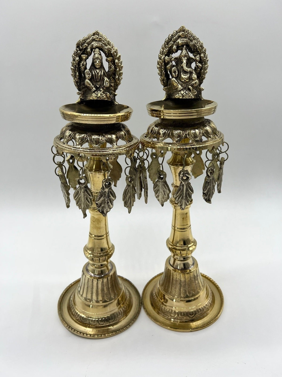 Paanas pair Traditional Oil Lamp Decor-Samaghri
