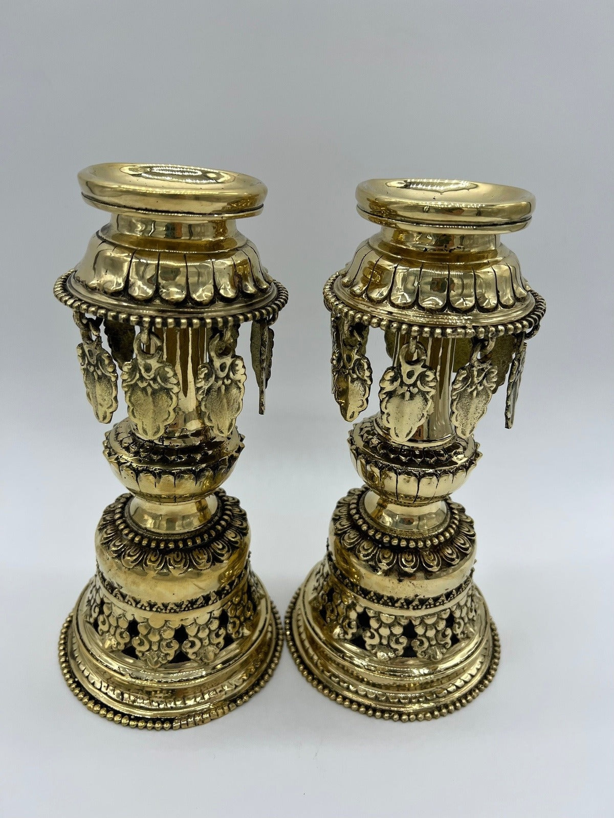 Paanas pair Traditional Oil Lamp Decor-Samaghri