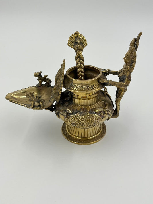 SUKUNDA TRADITIONAL OIL LAMP Decor-Samaghri